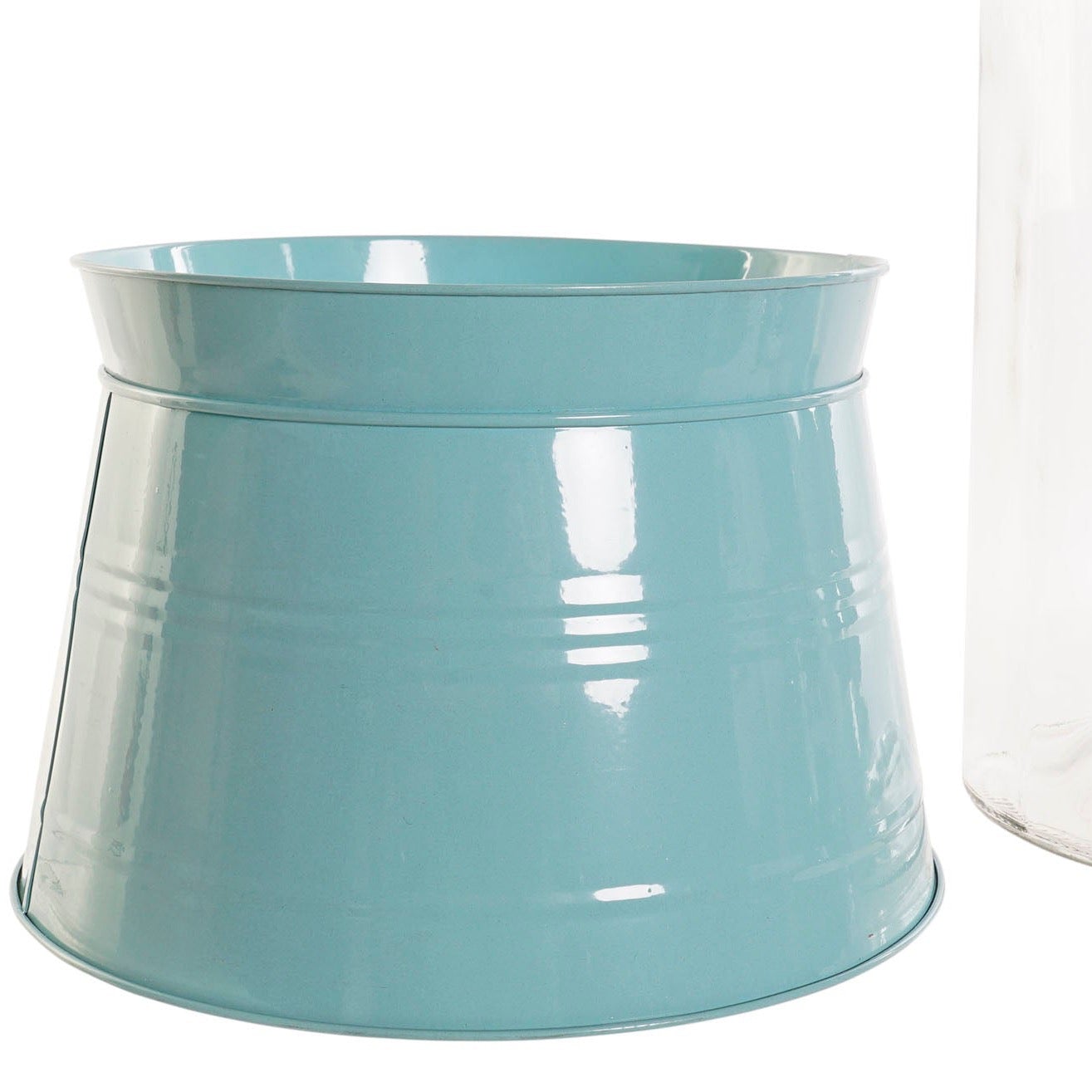 Dispensador bebidas vintage con base latón