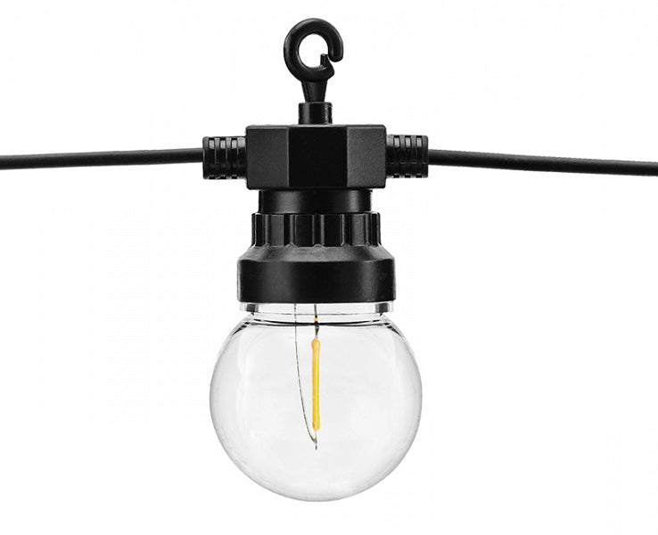 Guirnalda luces bombillas blancas