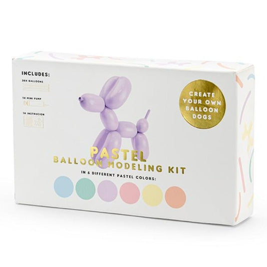 Kit Globo de modelar pastel mate