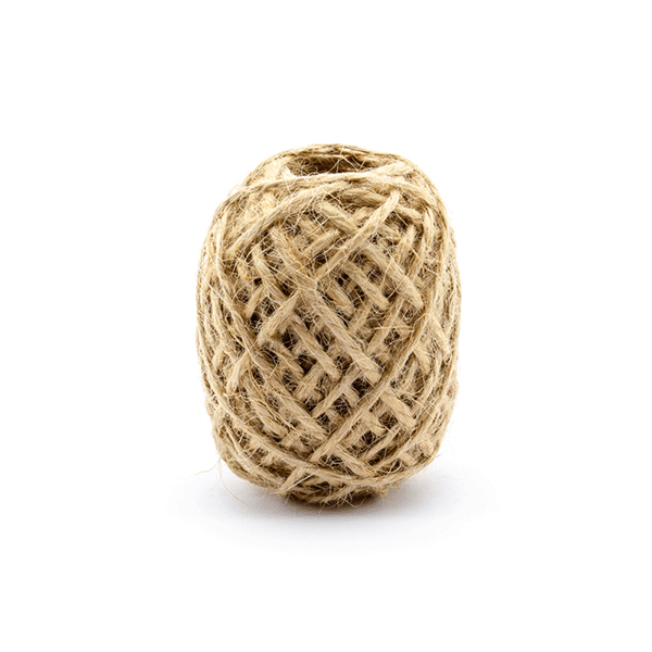 Cordel de yute natural