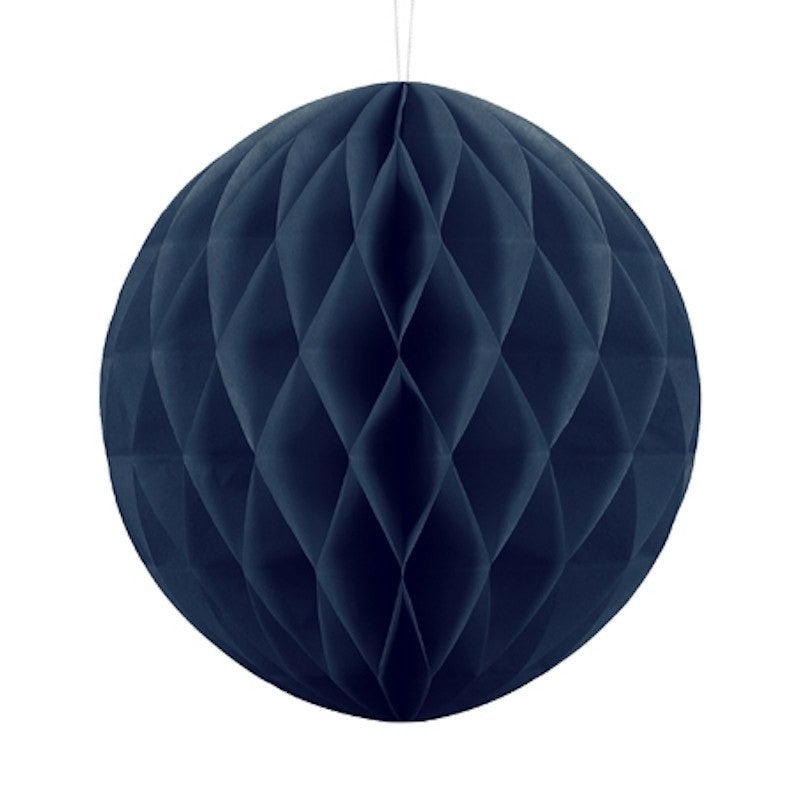 Bola nido de abeja azul marino