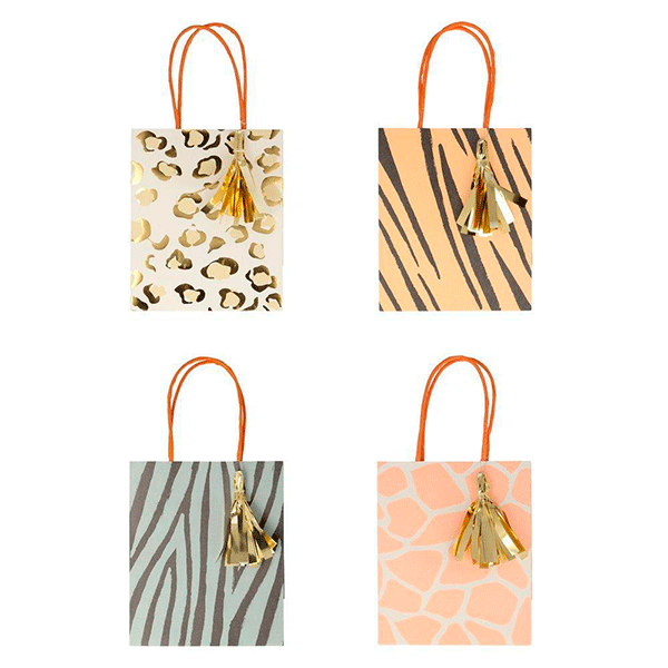 Bolsitas Mix Animal Print Chic / 8 uds.