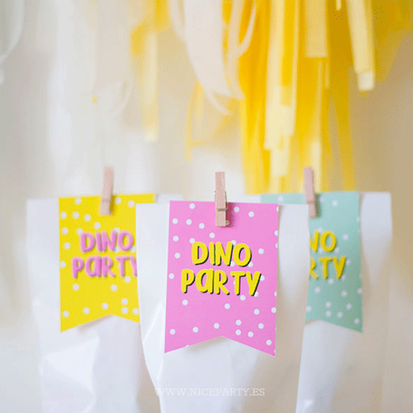 Pack imprimible Confetti neon