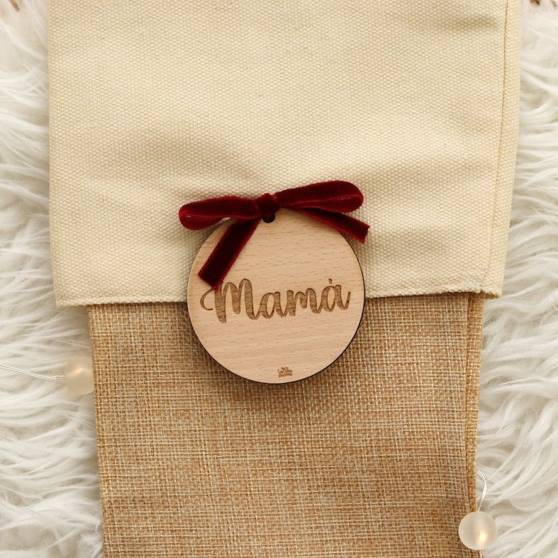 Preventa / Bota de Navidad personalizada