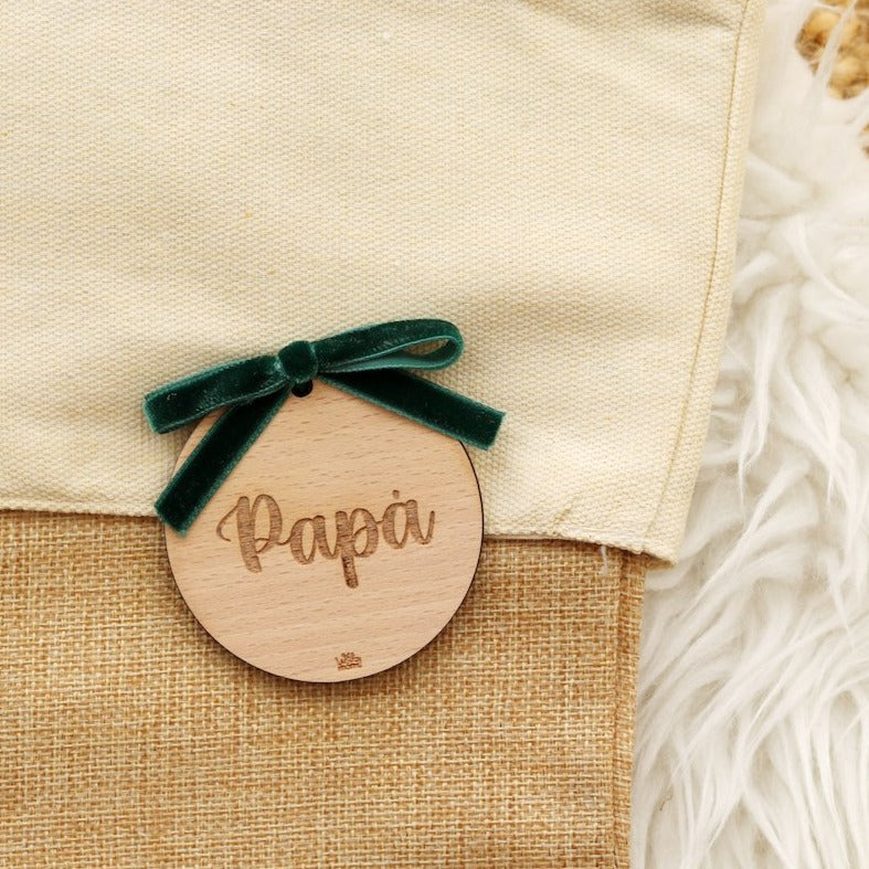 Preventa / Bota de Navidad personalizada