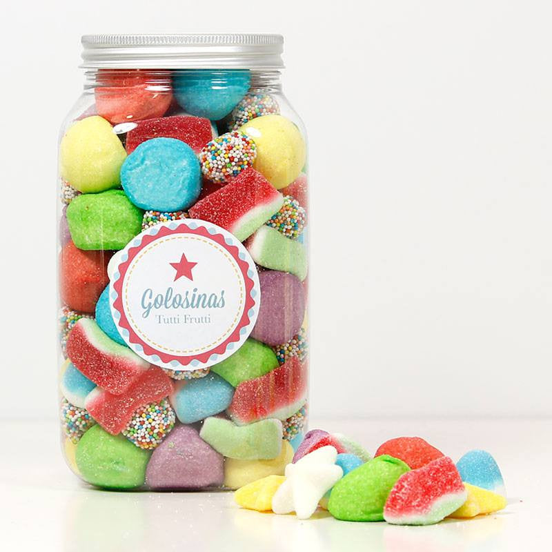 Bote XL Mix golosinas multicolor - La Fiesta de Olivia - 1