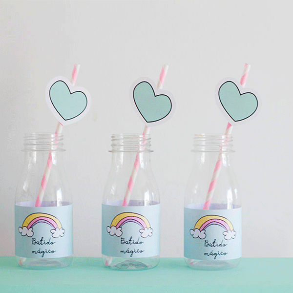 Pack imprimible baby unicorn