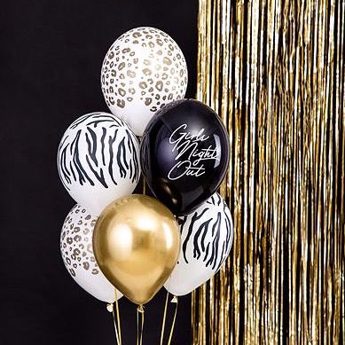 Globo zebra animal print / 2 uds.