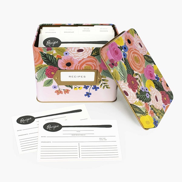 Caja de Recetas Garden R. Paper & Co.