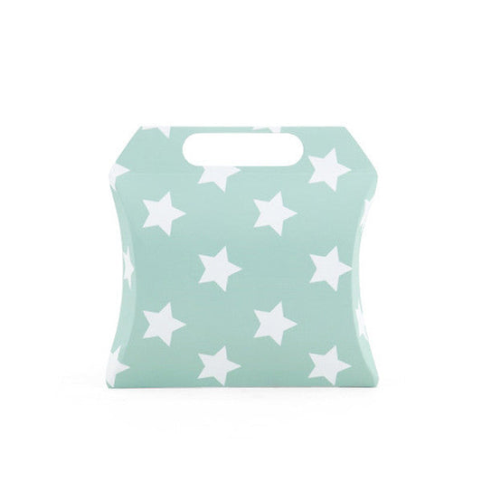 Caja estrellas Mint / 1 ud. - La Fiesta de Olivia