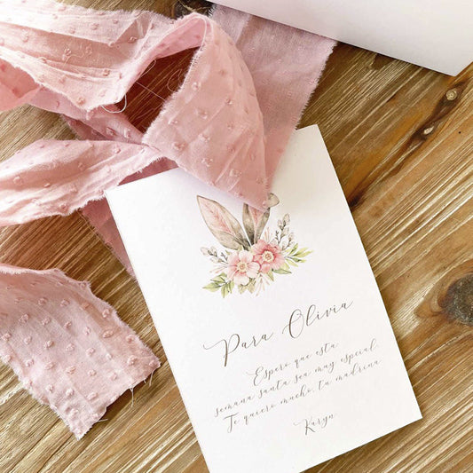 PREVENTA / Cajita Semana Santa TESOROS LITTLE BUNNY