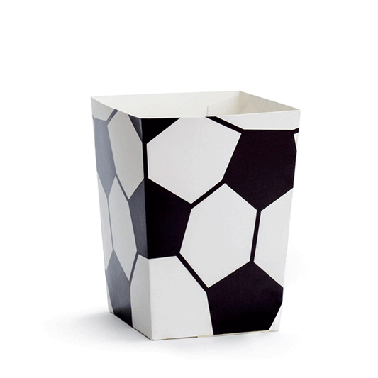 Cajas palomitas fútbol / 6 uds.