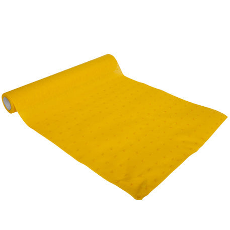 Camino de mesa plumeti mostaza