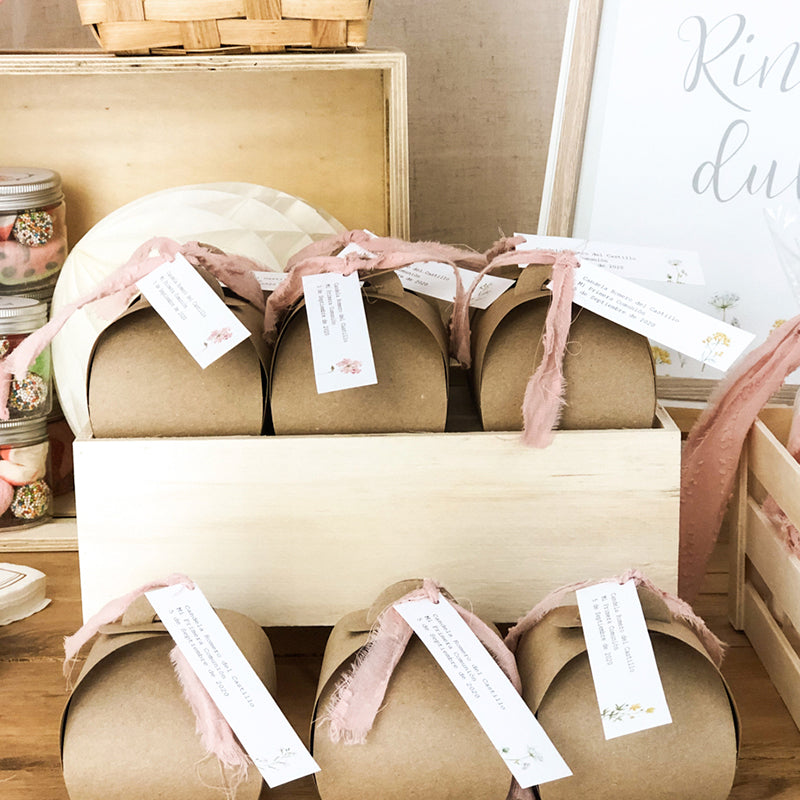 Kit candy bar segura Inicial en flor