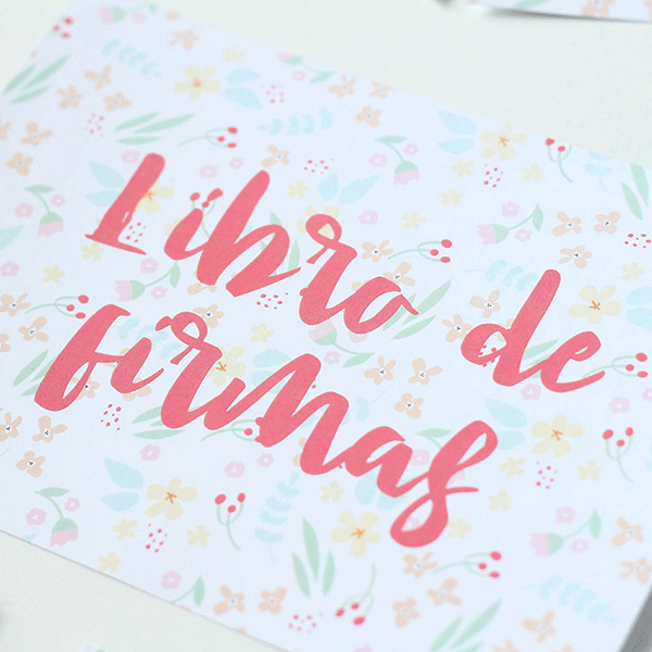 Pack imprimible Flores pastel