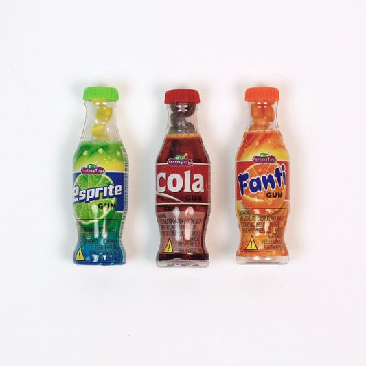 Kit Chicle Botellitas Fanta / 3 uds.