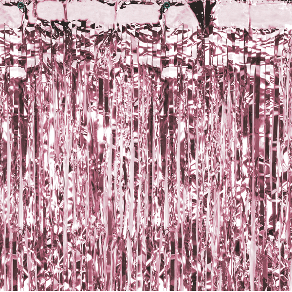 Fondo photocall cortina rose gold mate