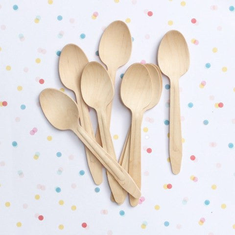 Cuchara sopera de madera / 1 ud. - La Fiesta de Olivia - 1