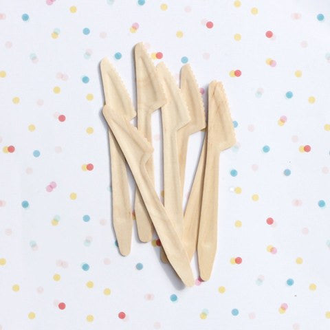 Cuchillo de madera / 1 ud. - La Fiesta de Olivia - 1