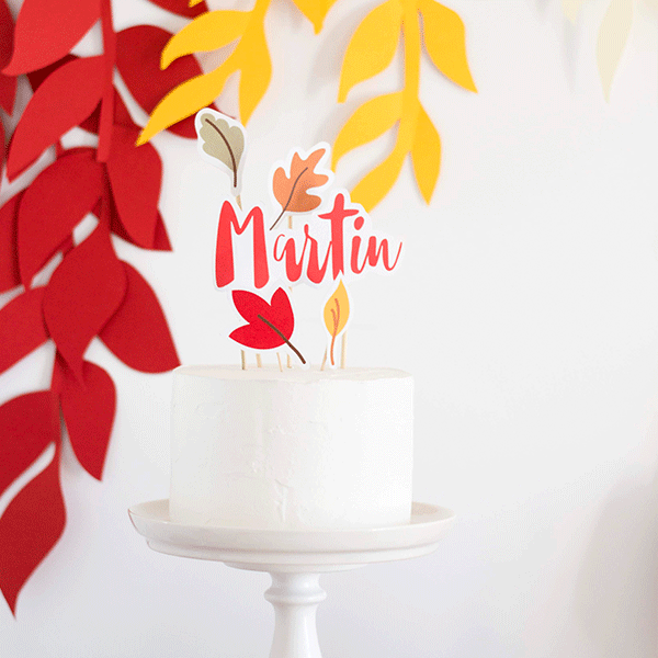 Pack imprimible Oso otoñal