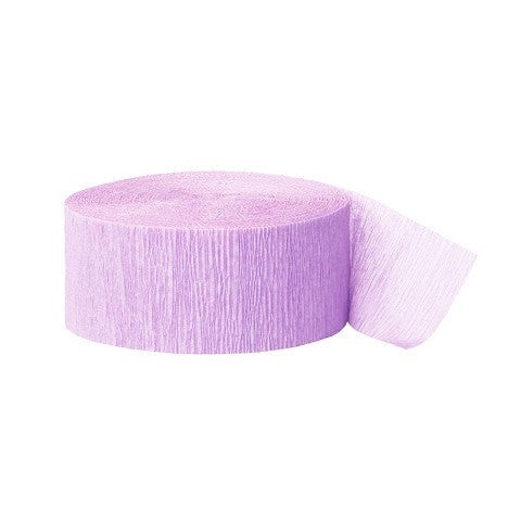 Cinta papel Crepé Lila / 23 mts. - La Fiesta de Olivia