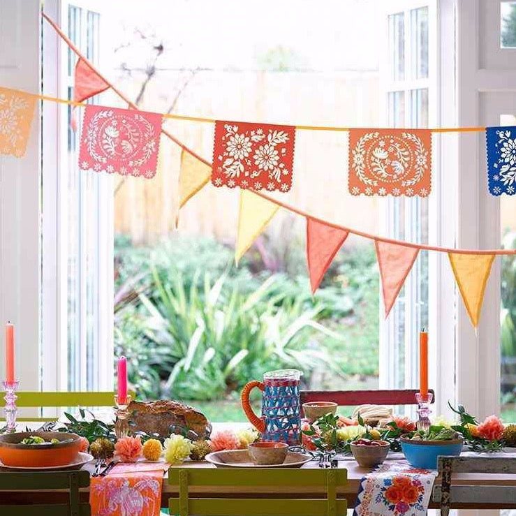 Guirnalda boho troquelada