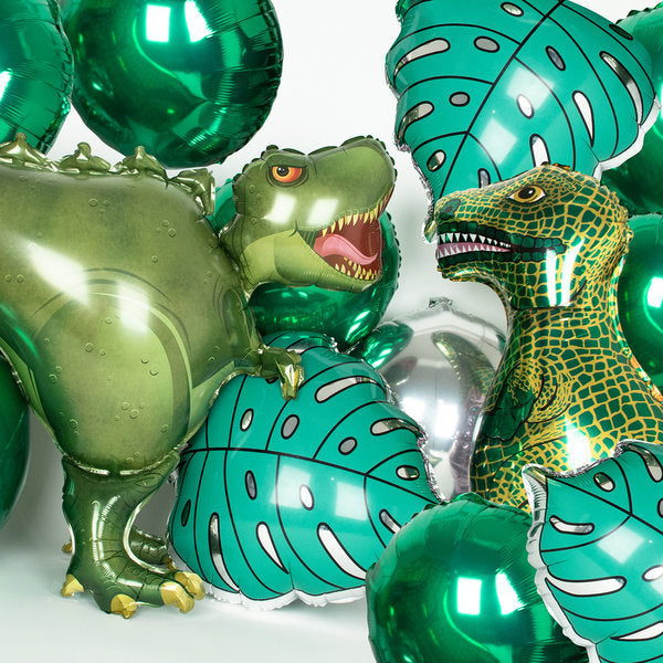 Globo Mylar hoja tropical