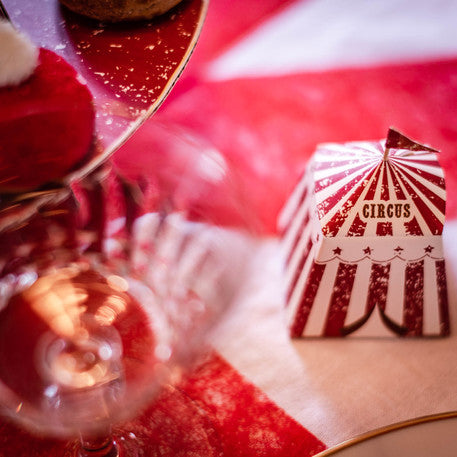 Cajitas detalle Circo Vintage / 8 uds.