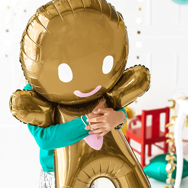Globo foil hombre de jengibre  XL