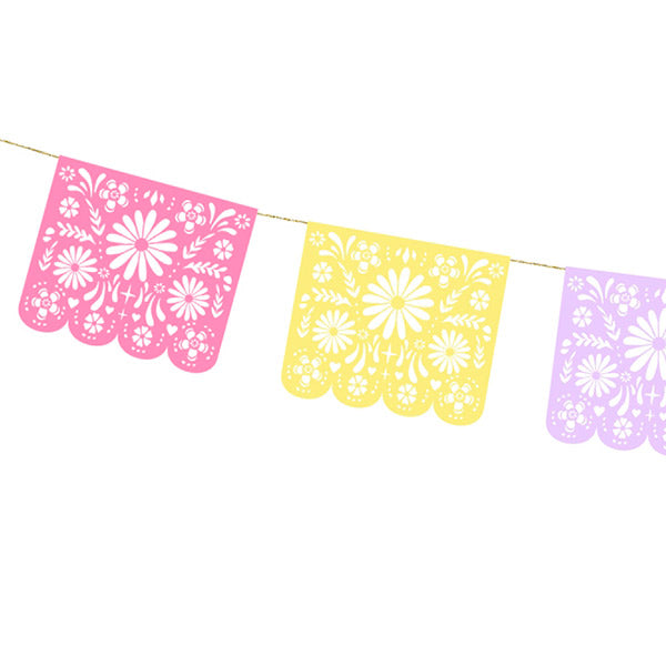 Guirnalda banderín mejicano