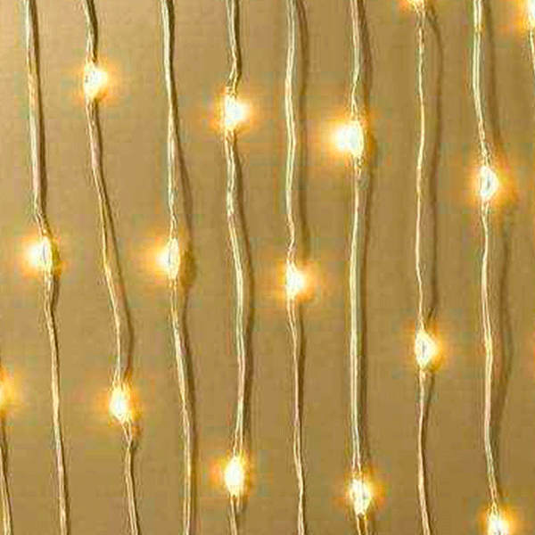 Guirnalda luz Led cálida