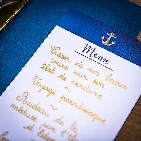 Minuta detalles marineros para rellenar /10 uds.