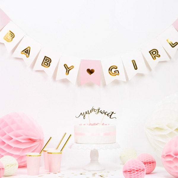 Guirnalda banderines Baby Girl basic