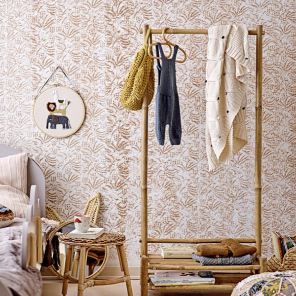 Percha niños ratán boho