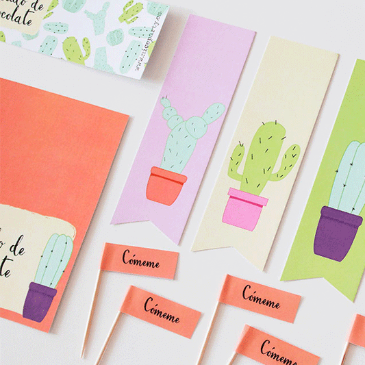 Pack imprimible cactus