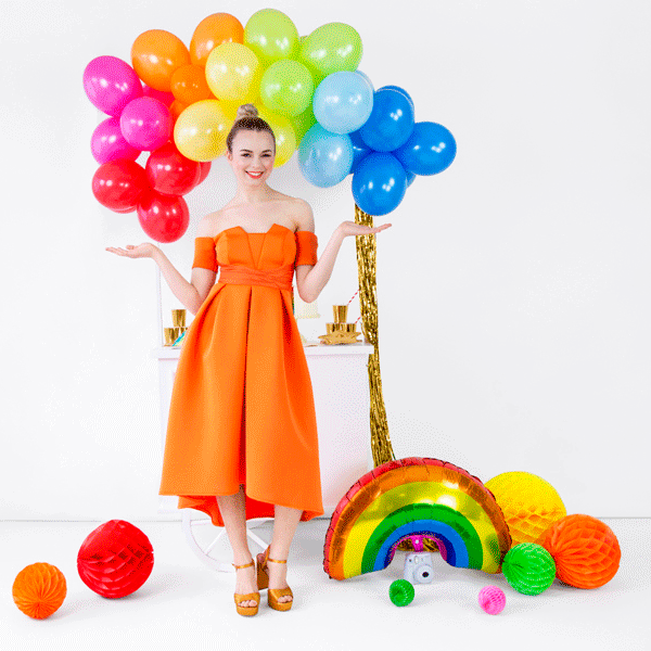 Globo Arcoiris multicolor