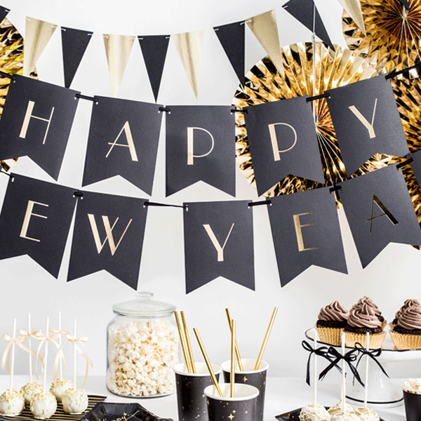 Guirnalda basic Happy New Year