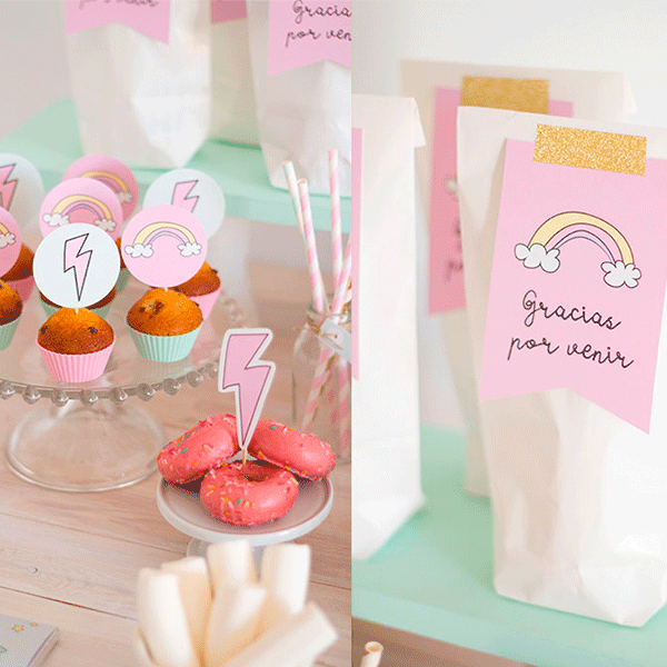 Pack imprimible baby unicorn