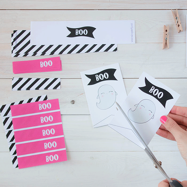 Pack imprimible Boo party