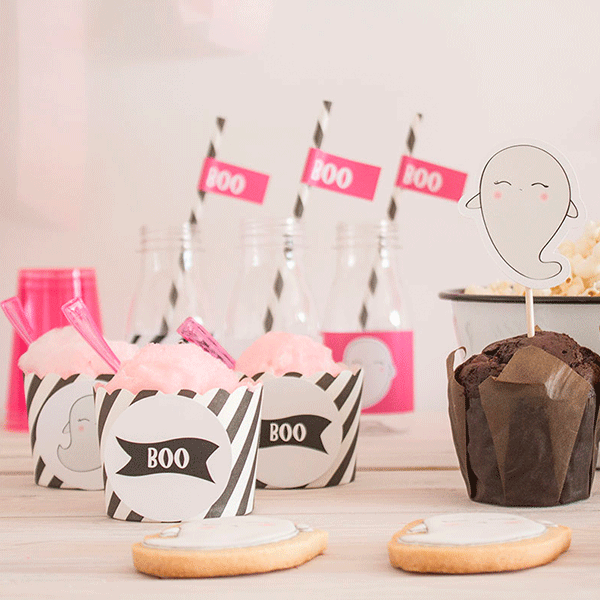 Pack imprimible Boo party