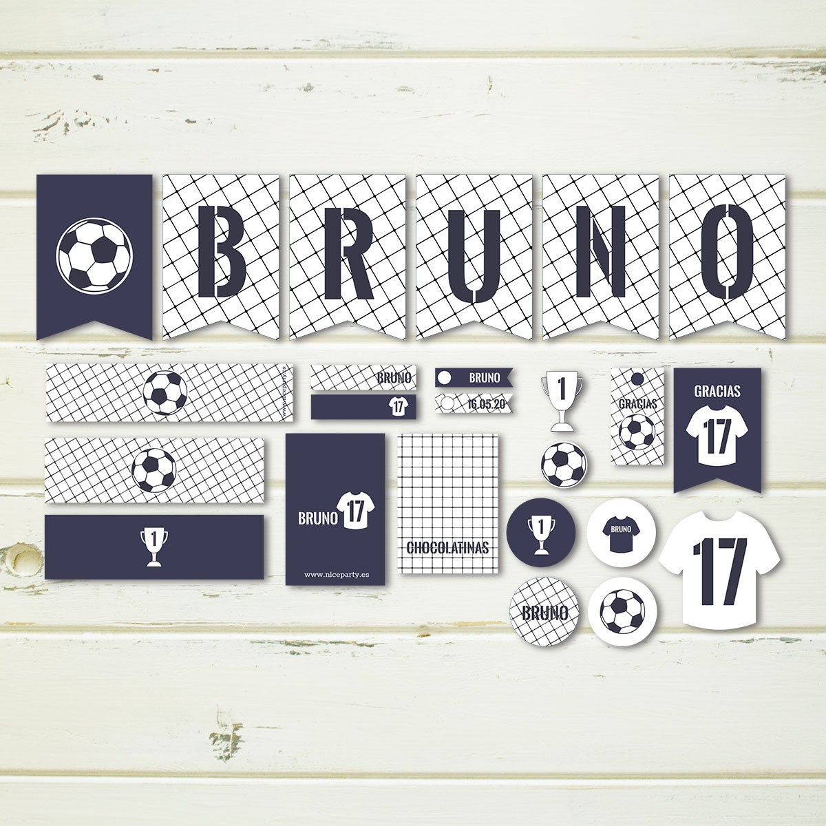 Pack imprimible Fútbol