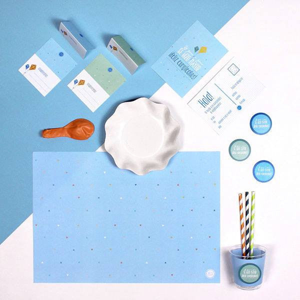 Invitación niño / 8 ud. - La Fiesta de Olivia - 4