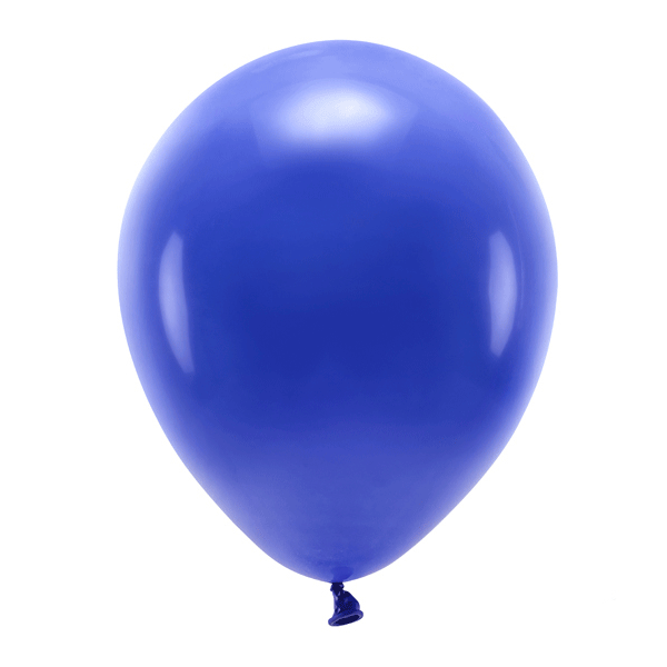 Globos ECO azul marino / 10 uds.