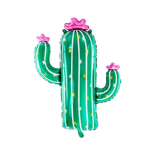 Globo cactus flor rosa