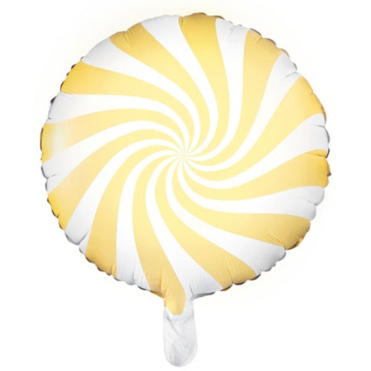 Globo Mylar caramelo amarillo