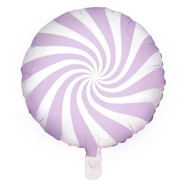 Globo Mylar caramelo lila