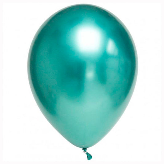 Globos Chrome verde / 2 uds.