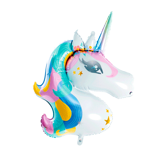 Globo Unicornio Chic pastel XL