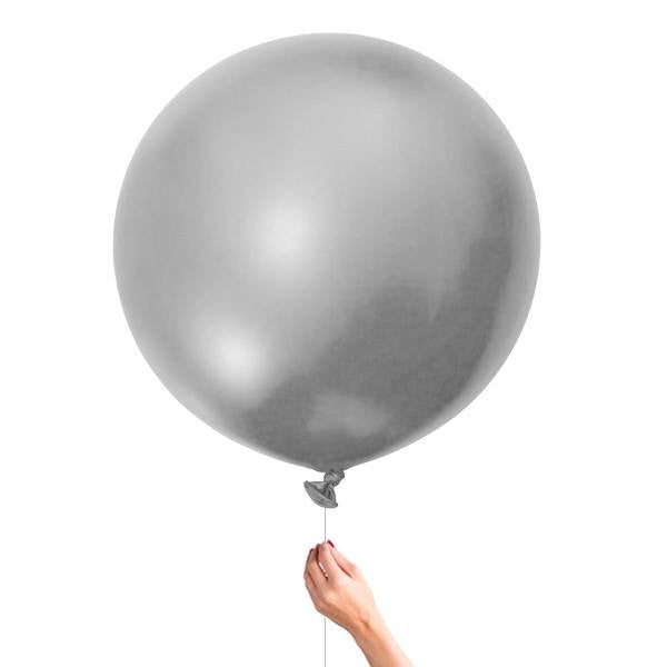 Globo plata XL / 1 ud. - La Fiesta de Olivia - 1
