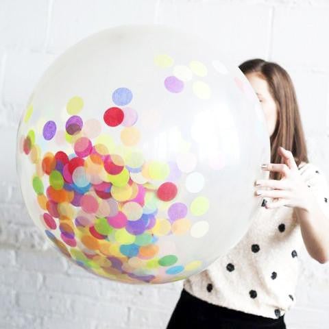 Globo transparente XL / 1 ud. - La Fiesta de Olivia - 2